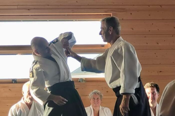 Aikido met Claude Pellerin